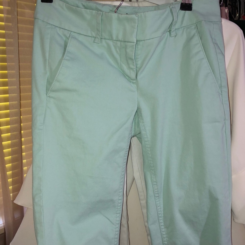 Ming green chinos